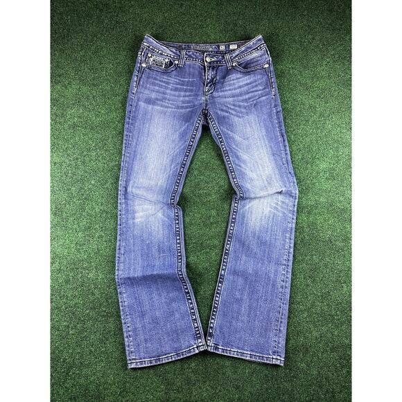 Y2K Miss Me Boot Studded Jeans - Picture 2 of 8